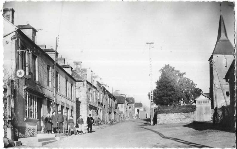 CPSM PIERREFITTE en CINGLAIS: route de St Clair - édit Delaunay