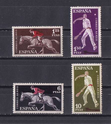 ESPAGNE  Y/T  PA n° 286/289    neuf **   1960