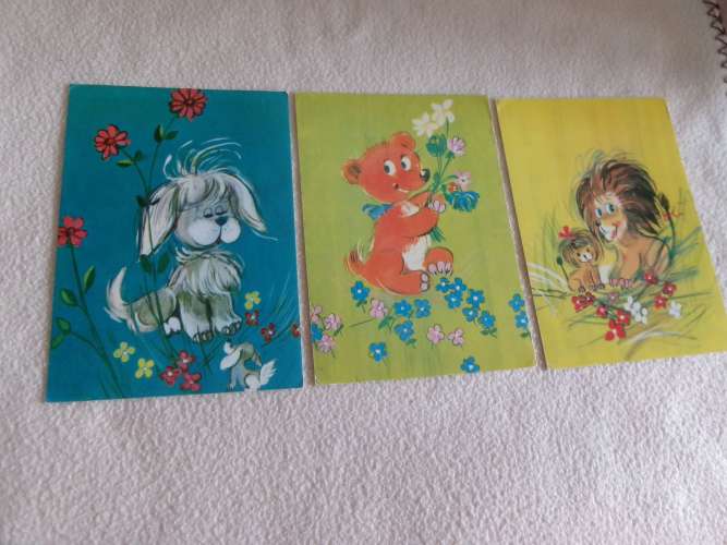 LOT DE 3 ILLUSTRATIONS ..