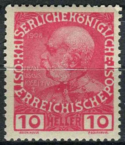 AUTRICHE 1908 NEUF** MNH N° 106