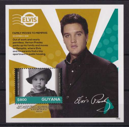 GUYANA   Y/T   Bloc n° 631    neuf **    2016