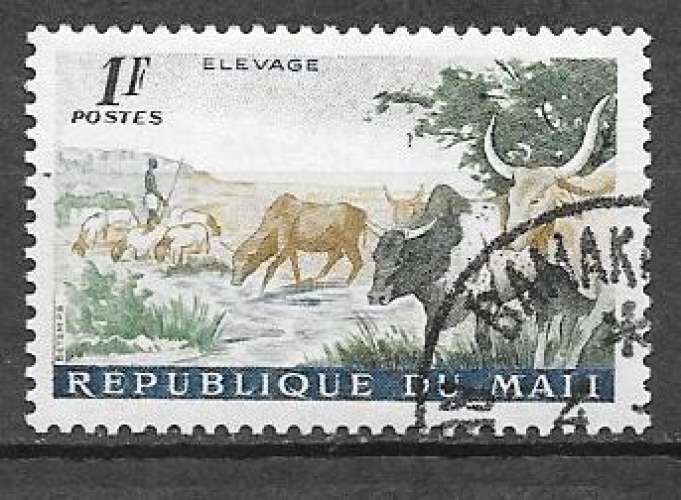 MALI  N° 17 Yvert OBLITERE ( USED )