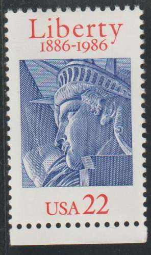 ETATS UNIS 1986 - Y&T N° 1672**