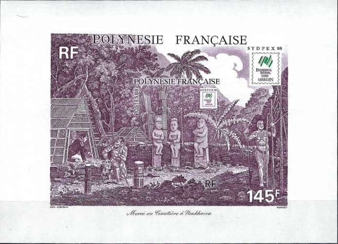 Polynésie - 1988 - Y & T n° 14 Blocs & feuillets - MNH (2