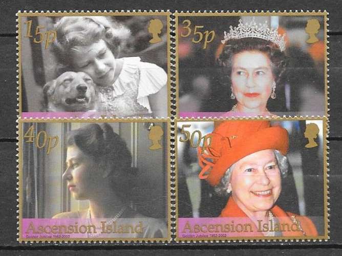 Ascension 2002 Queen Elizabeth NEUF *  ( MLH )