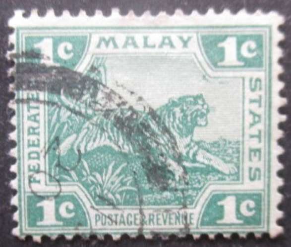 MALAY STATES N°39 oblitéré 