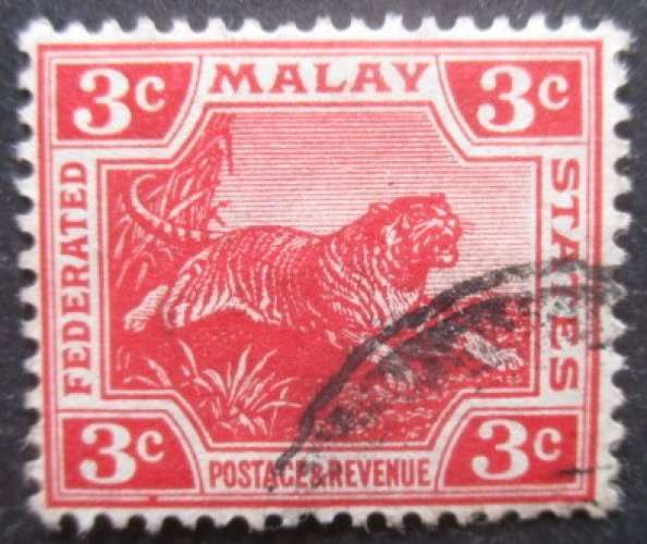 MALAY STATES N°43 oblitéré 