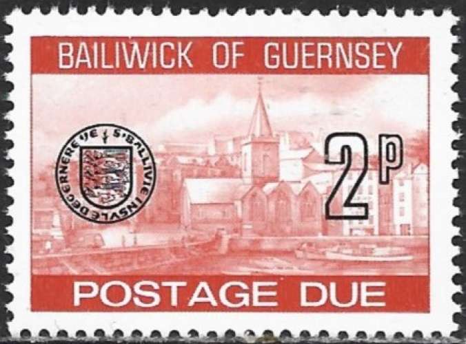 Guernesey - 1977 - Y&T t20 ** - MNH (taxe) 