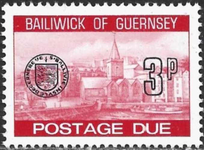 Guernesey - 1977 - Y&T t21 ** - MNH (taxe) 