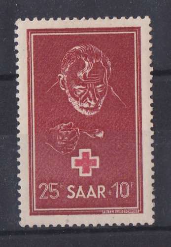 SARRE   Y/T    n° 271    neuf *   1950