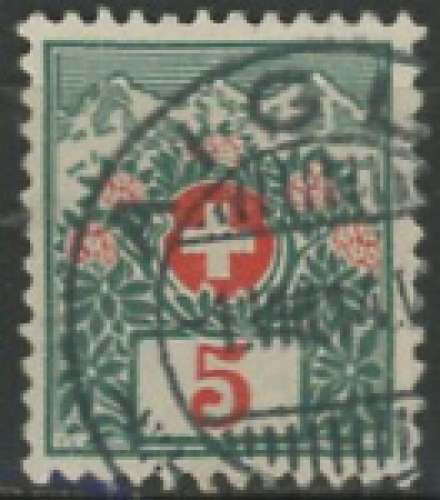 SUISSE oblitéré N° 44