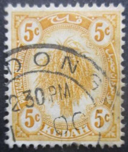 MALAYSIA KEDAH N°30 oblitéré 