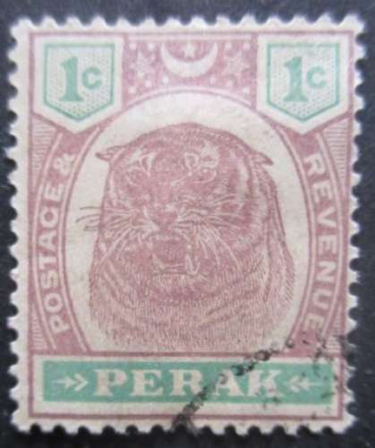 MALAYSIA PERAK N°18 oblitéré cote 1€