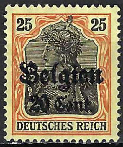 Belgique - Occupation Allemande - 1916-18 - Y & T n° 17 - MNH