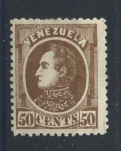 Venezuela N°27* (MH) 1880 - Simon Bolivar