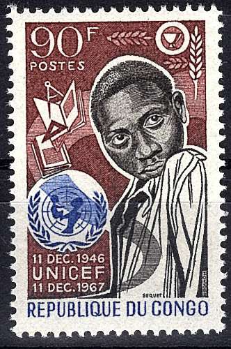 Congo Brazzaville 1967 : n° 216** / UNICEF / TTB