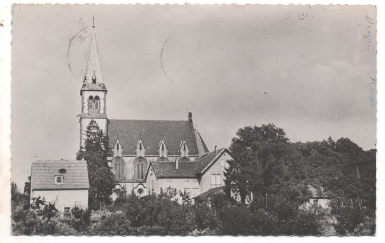 cpsm 57 Dieuze Eglise Ste Jeanne d'Arc