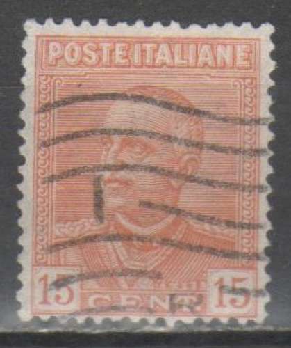 Italie 1929 - Effigie 15 c.