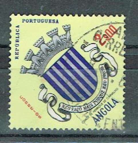 PORTUGAL ANGOLA 1963 - YT 453 OBLITÉRÉ.