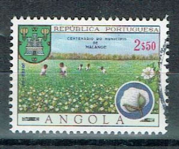 PORTUGAL ANGOLA 1970 - YT 573 OBLITÉRÉ.