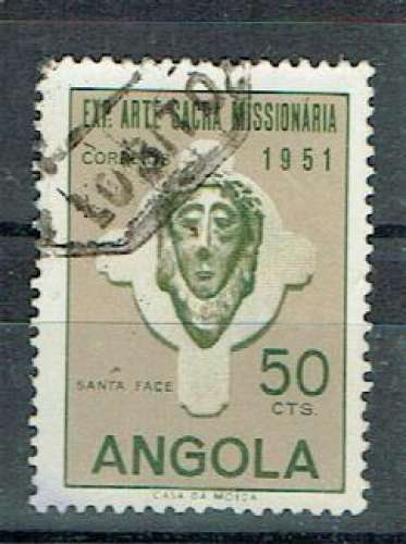 PORTUGAL ANGOLA 1952 - YT 355 OBLITÉRÉ.