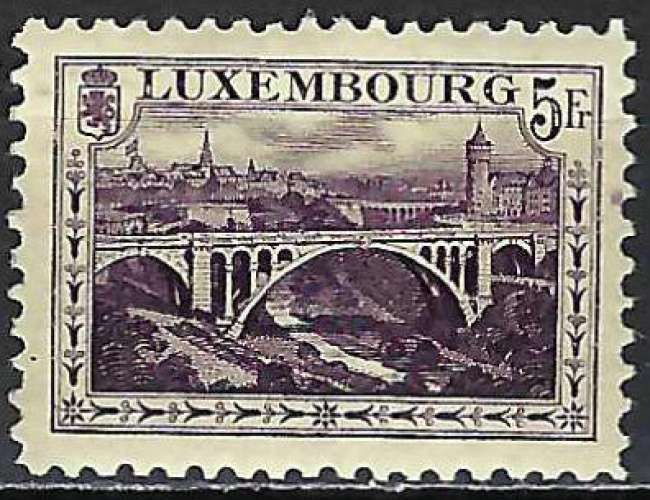 Luxembourg - 1921-22 - Y & T n° 134 - MH