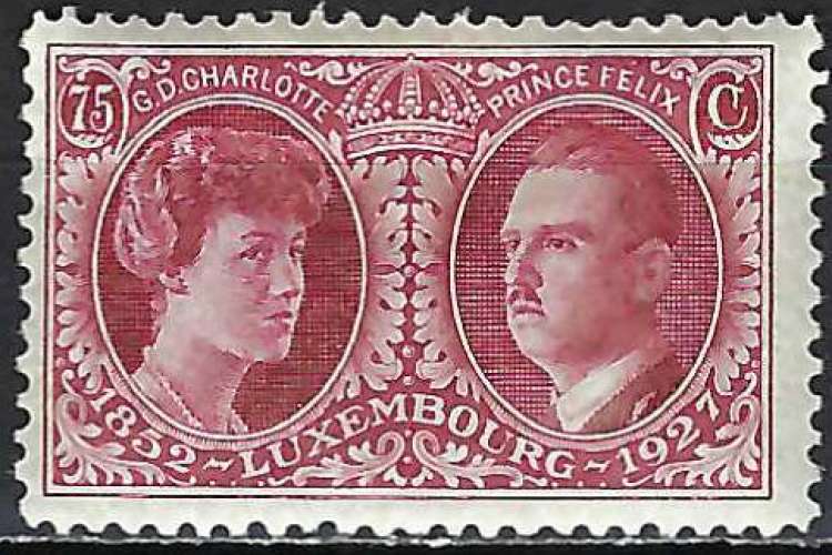 Luxembourg - 1927 - Y & T n° 189 - MH