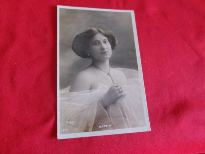 BELLE CARTE PHOTO SIGNEE REUTLINGER...