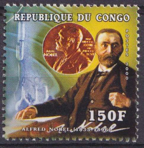 Congo 2000 Y&T 1079CB neuf ** - Alfred Nobel 