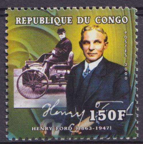 Congo 2000 Y&T 1079CD neuf ** - Henry Ford 