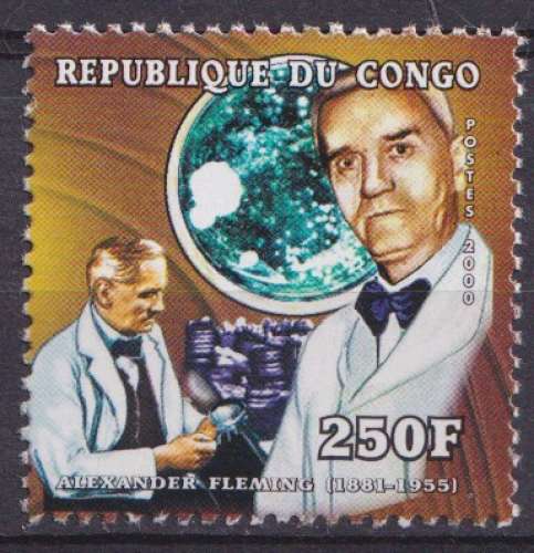 Congo 2000 Y&T 1079CP neuf ** - Alexander Fleming 