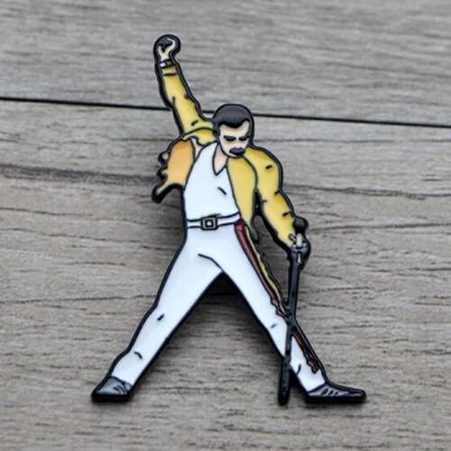 Pin's Neuf Pins - Queen Freddie Mercury (Réf 2)