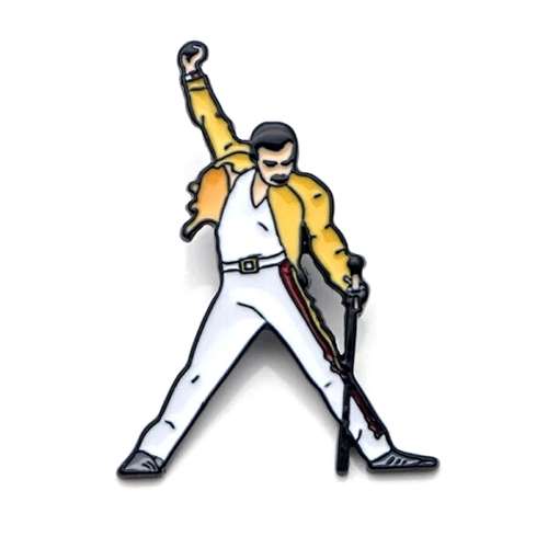 Pin's Neuf Pins - Queen Freddie Mercury (Réf 2)