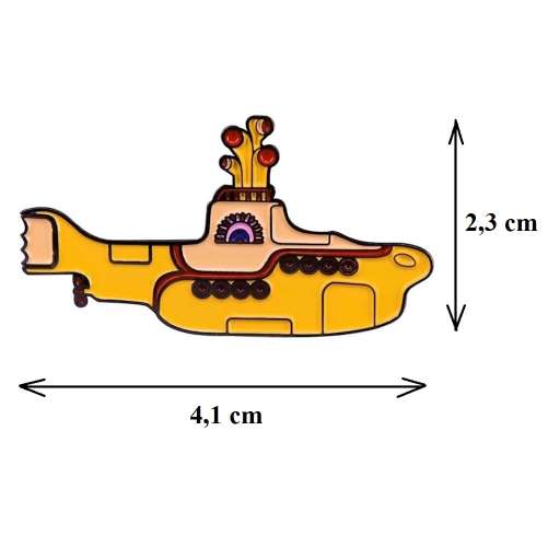 Pin's Neuf Pins - The Beatles Yellow Submarine