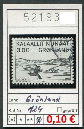 Groenland 1980 - Michel 124 - oo oblit. used