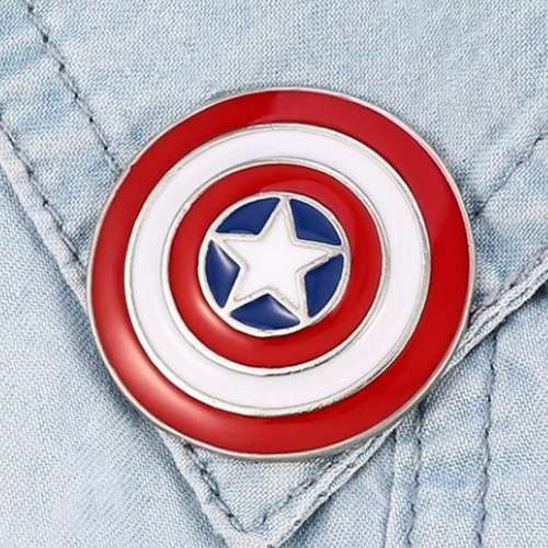 Pin's Neuf Pins - Captain America Steve Rogers Super-héros