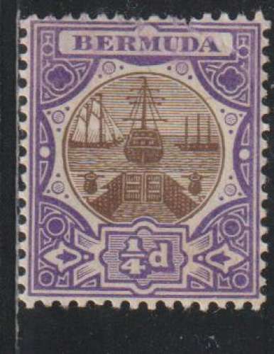 BERMUDES 1906 -  Y&T N° 29