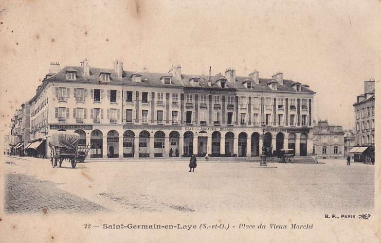 ST GERMAIN EN LAYE - Place du Vieux marché