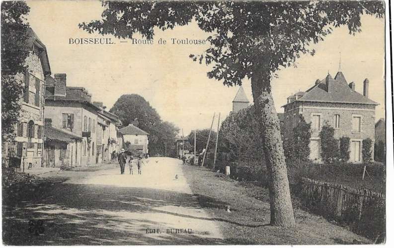 BOISSEUIL: route de Toulouse - édit Bureau