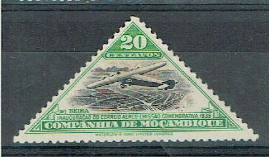 PORTUGAL CIE DU MOZAMBIQUE 1935 - PA YT 4 MH.