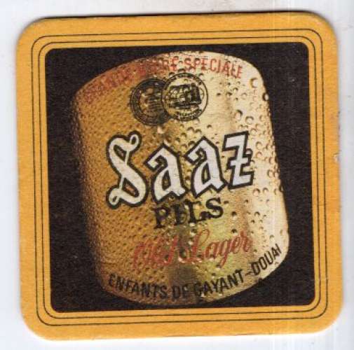 SOUS BOCK DE BIERE SAAZ PILS SPECIALE