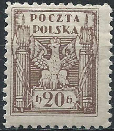 Pologne - 1919 - Y & T n° 188 - MH