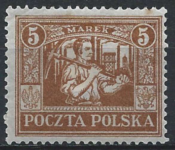 Pologne - 1922-23 - Y & T n° 253 - MH