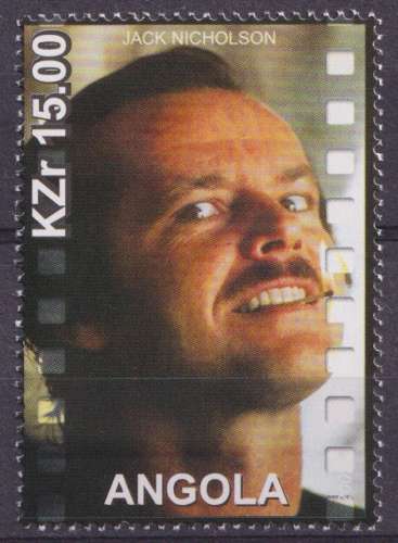 Angola 2002 Timbre neuf ** - Cinéma - Jack Nicholson 