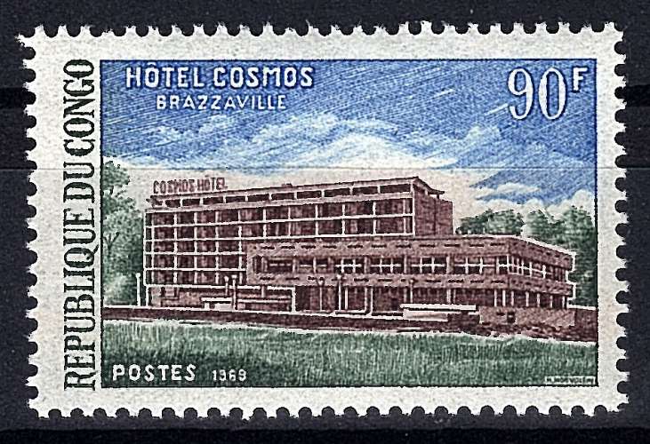 Congo Brazzaville 1970 : n° 250** / Hotel Cosmos / TB