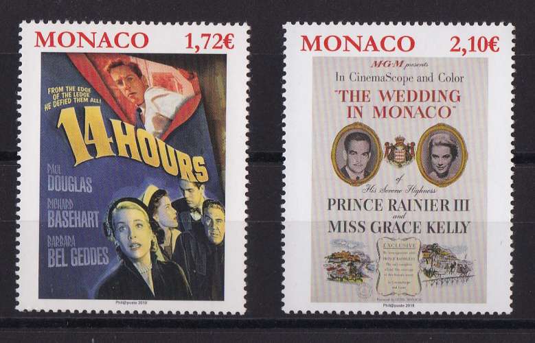 MONACO.  Y/T   n° 3166/3167   neuf **   2019