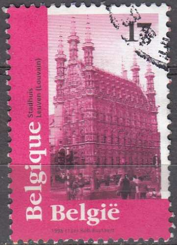 Belgique 1998 Michel 2819 O Cote (2008) 1.00 € Louvain Hôtel de Ville Cachet rond