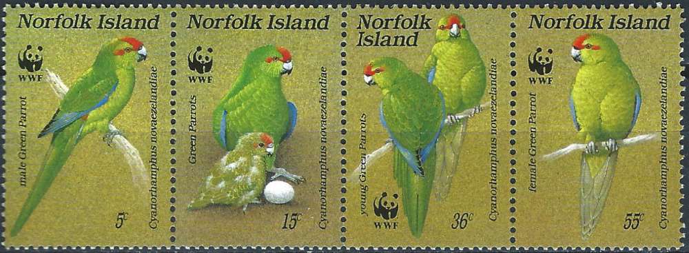 Norfolk - 1987 - Y & T n° 413 à 416 - MNH