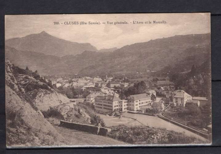 FRANCE CPA CARTE POSTALE 74 HAUTE SAVOIE CLUSES VUE GENERALE