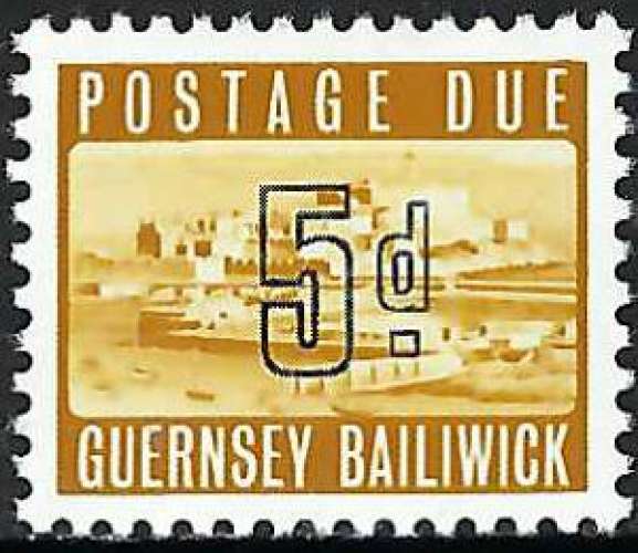 Guernesey - 1969 - Y & T n° 5 Timbres-taxe - MNH